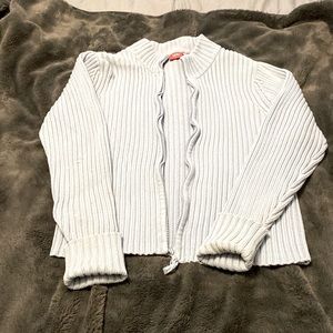 Well-loved Mossimo zip-up Sweater